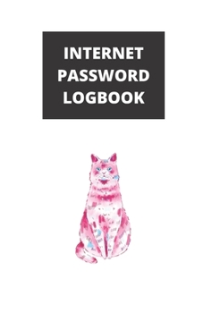 Paperback Internet Password Logbook: (5.5 x 8.5 in, 110 pages): Password Journal, Logbook, Login and Private Information Keeper, Notebook Book