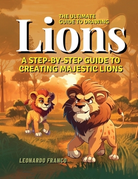 Paperback The Ultimate Guide to Drawing Lions: A Step-by-Step Guide to Creating Majestic Lions Book