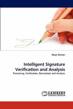 Paperback Intelligent Signature Verification and Analysis Book