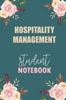 Paperback Hospitality Management Student Notebook: Notebook Diary Journal for Hospitality Management Major College Students University Supplies Book