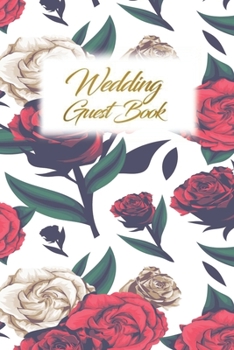 Wedding Guest Book: Wedding Guest Inpirational Message Advice Book for Newly Wed