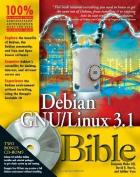 Paperback Debian GNU/Linux 3.1 Bible [With 2 CD-ROMs] Book