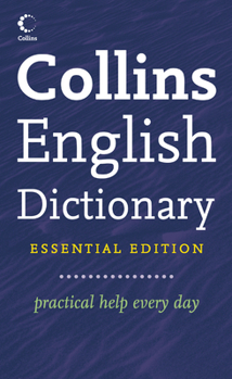 Hardcover Collins Essential English Dictionary Book