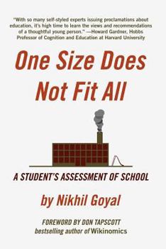 Paperback One Size Does Not Fit All: A Student's Assessment of School Book