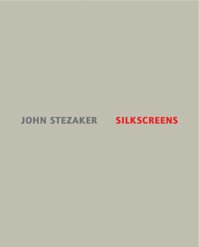 Hardcover John Stezaker: Silkscreens Book