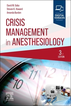 Paperback Crisis Management in Anesthesiology Book