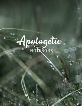 Paperback Apologetic Notebook: Defend the Faith - 120 pages - Lined pages Book
