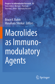 Paperback Macrolides as Immunomodulatory Agents Book