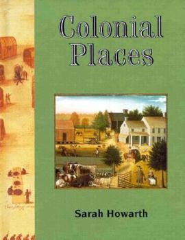 Library Binding Colonial Places Book