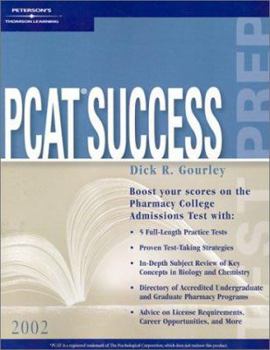 Paperback PCAT Success 2002, 5th edition Book
