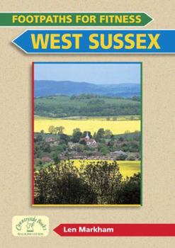 Paperback Footpaths For Fitness West Sussex Book