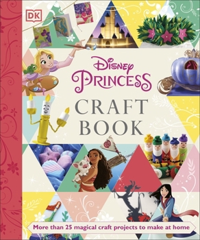 Paperback Disney Princess Craft Book