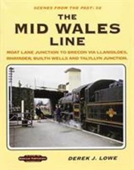 Hardcover The Mid Wales Line Book