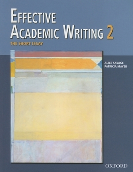 Paperback Effective Academic Writing: The Short Essay Book