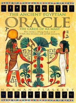 Paperback Ancient Egyptian Oracle the Cards of Ra- [With Box: 7-7/8 X 5-9/10, 72] Book