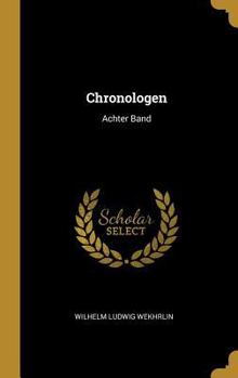Hardcover Chronologen: Achter Band [German] Book