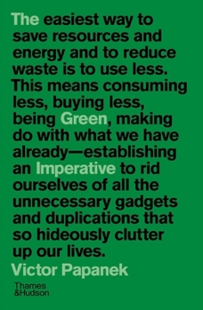 Paperback The Green Imperative: Ecology and Ethics in Design and Architecture Book