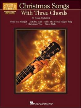 Paperback Christmas Songs with Three Chords Book