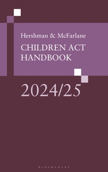 Paperback Hershman and McFarlane: Children ACT Handbook 2024/25 Book