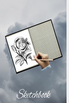 Sketchbook: Inspiration Design - A 6x9 sketchpad with 100 blank pages to draw, sketch, doodle or whatever.