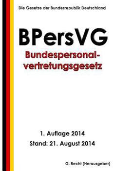 Paperback Bundespersonalvertretungsgesetz (BPersVG) [German] Book