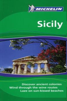 Paperback Michelin Travel Guide Sicily Book