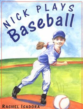 Hardcover Nick Plays Baseball Book