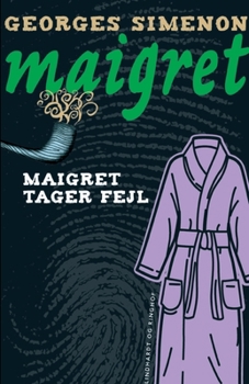 Paperback Maigret tager fejl [Danish] Book