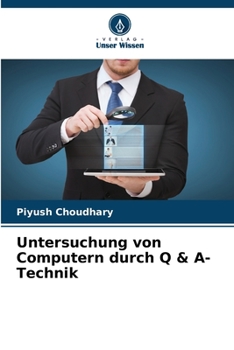 Paperback Untersuchung von Computern durch Q & A-Technik [German] Book