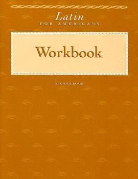 Paperback Latin for Americans Second Book Workbook Book