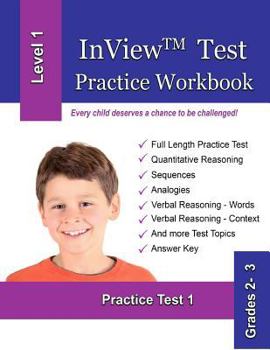 Paperback Inview (Tm) Test Practice Workbook Book