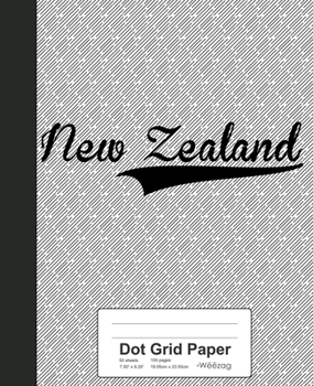Paperback Dot Grid Paper: NEW ZEALAND Notebook Book