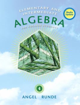 Hardcover Elementary & Intermediate Alg for College Students Media Update Plus New Mylab Math with Etext -Access Card Package Book