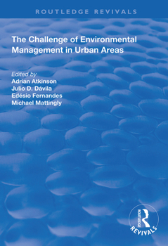 Hardcover The Challenge of Environmental Management in Urban Areas Book