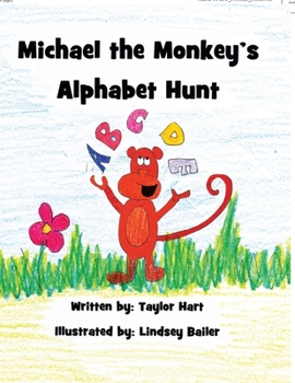 Paperback Michael the Monkey's Alphabet Hunt Book