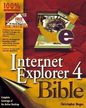 Internet Explorer 4 Bible With CD