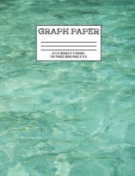 Paperback Graph Paper: Notebook Water Wave Pool Cute Pattern Cover Graphing Paper Composition Book Cute Pattern Cover Graphing Paper Composit Book