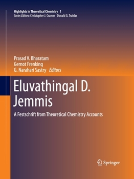 Paperback Eluvathingal D. Jemmis: A Festschrift from Theoretical Chemistry Accounts Book