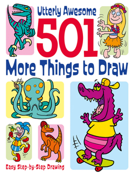 Paperback 501 More Things to Draw Book