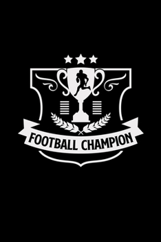 Paperback Football champion: 6x9 Football - grid - squared paper - notebook - notes Book