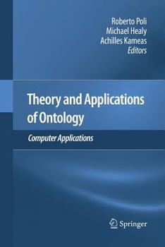 Paperback Theory and Applications of Ontology: Computer Applications Book