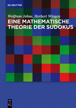 Hardcover Eine mathematische Theorie der Sudokus [German] Book