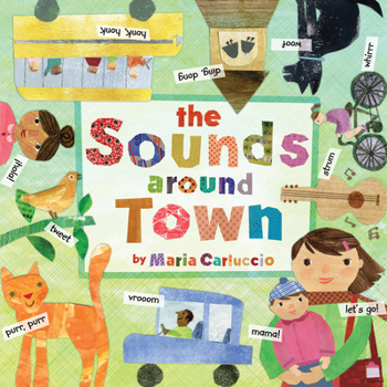 Board book Sounds Around Town Book