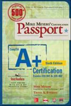 Paperback Mike Meyers' Comptia A+ Certification Passport (Exams 220-901 & 220-902) Book