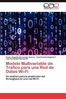 Paperback Modelo Multivariable de Trafico Para Una Red de Datos Wi-Fi [Spanish] Book