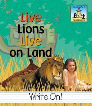 Library Binding Live Lions Live on Land Book