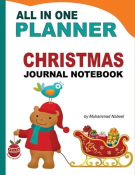 Christmas Journal Notebook –All in One Planner: Christmas Recipe Journal, Guest Book, To Do List, Memory Book, Shopping Notebook, Decoration, Cooking ... Notebook (Nabeel Journals and Notebooks)