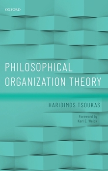 Hardcover Philosophical Organization Theory Book