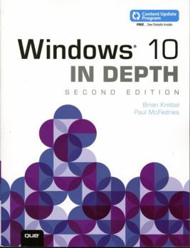 Paperback Windows 10 in Depth Book