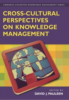 Paperback Cross-Cultural Perspectives on Knowledge Management Book